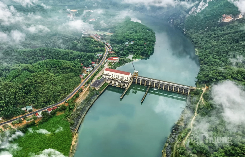 Lĩnh vực thủy điện có 4 dự án với tổng vốn 9.050 tỷ đồng. Trong ảnh là thuỷ điện Bá Thước 2. Ảnh: Quốc Anh