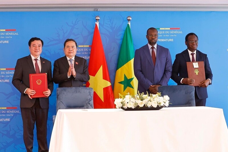 Trao đổi văn kiện Bản ghi nhớ về thương mại gạo giữa Việt Nam và Senegal tháng 7/2025