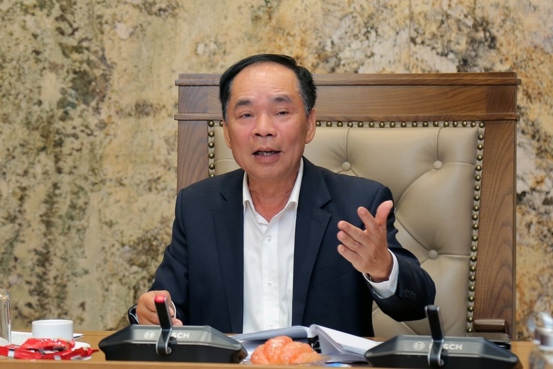 TS. Nguyễn Quốc Thập, Chủ tịch Hội Dầu khí Việt Nam. Ảnh: Petrovietnam