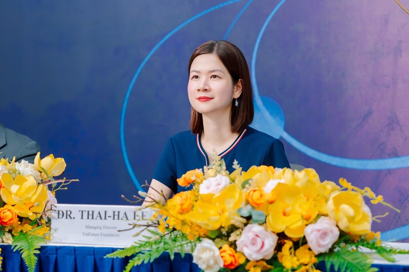 Tiến sĩ Lê Thái Hà, Giám đốc điều hành Quỹ VinFuture và Quỹ Vì tương lai xanh