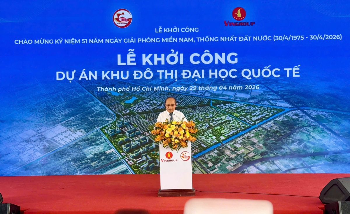 Vingroup khởi công dự án Đô thị Đại học quốc tế trị giá 2,3 tỷ USD