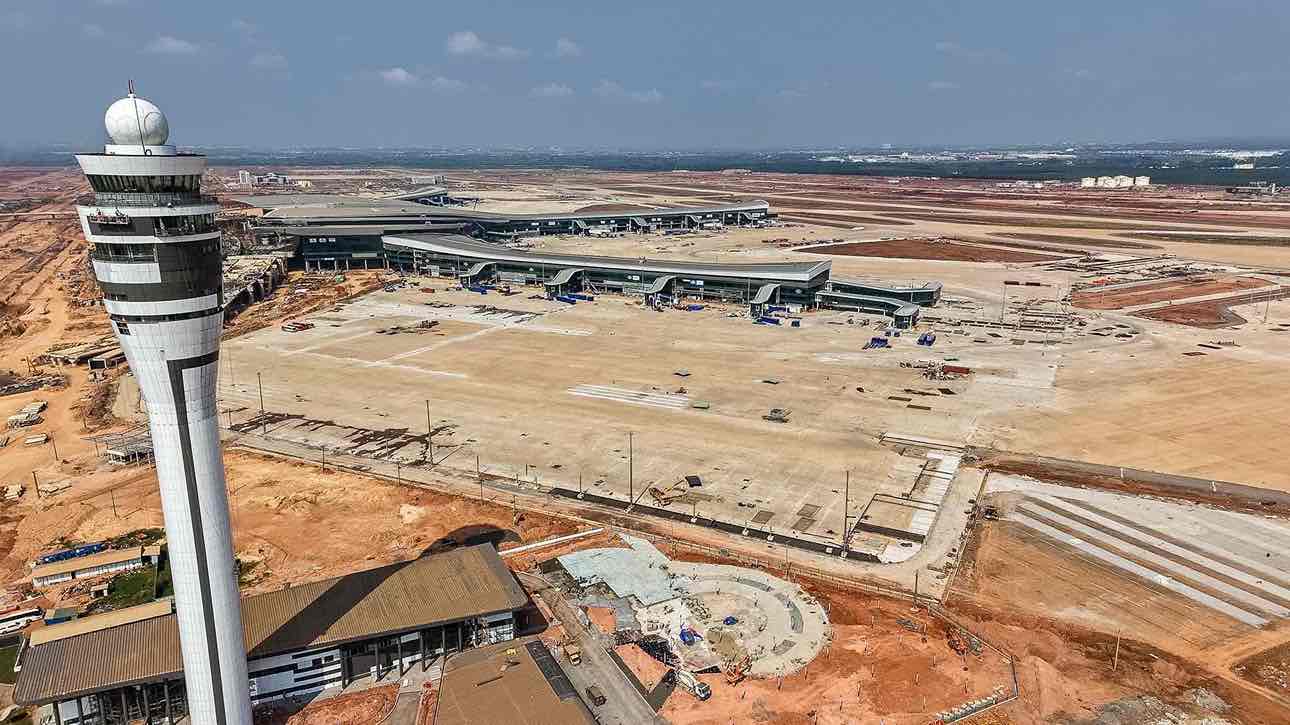 Đô thị Long Thành gắn kết chặt chẽ với sân bay Long Thành. Ảnh: HAC