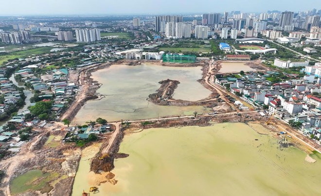 Hà Nội quyết liệt hoàn thành loạt dự án chống ngập