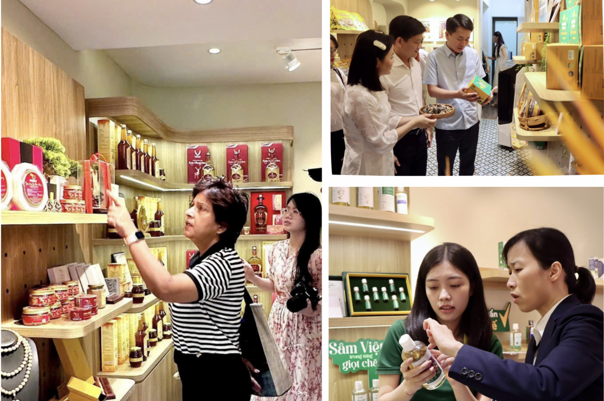 Khám phá đặc sản Lai Châu tại phố hàng hiệu Tràng Tiền Khám phá đặc sản Lai Châu tại phố hàng hiệu Tràng Tiền