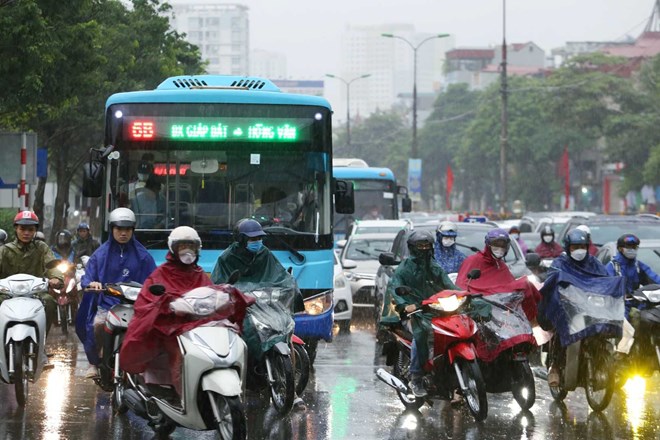 Dự báo thời gian miền Bắc mưa dông, có nơi mưa to đến rất to trên 300mm