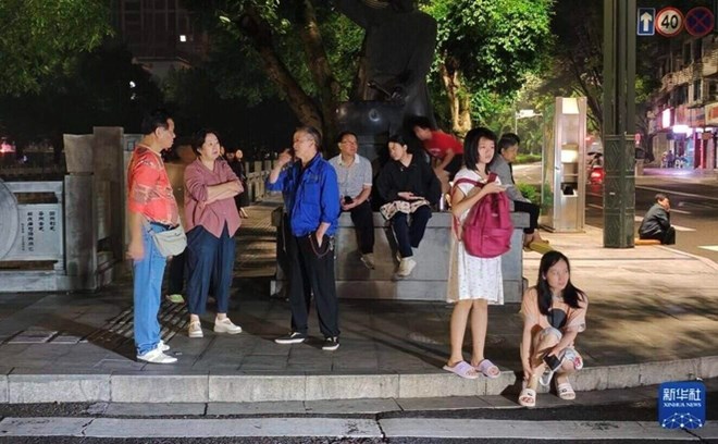 Động đất khiến 13 người bị thương, hàng trăm người phải sơ tán ở Trung Quốc