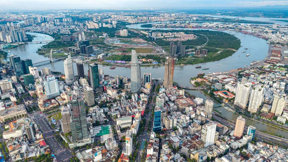 Toàn cảnh TPHCM hôm nay. Ảnh: Anh Tú
