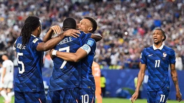 Đội tuyển Pháp sẽ gặp đội tuyển Ma Rốc ở vòng tứ kết World Cup 2026. 20260623-003152-geivtrc6.jpg
