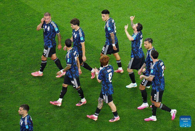 Tinh thần là vũ khí lợi hại của Argentina tại World Cup 2026.  Ảnh: Xinhua