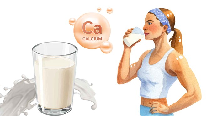Thói quen uống sữa vào bữa sáng khiến cơ thể hấp thụ canxi kém