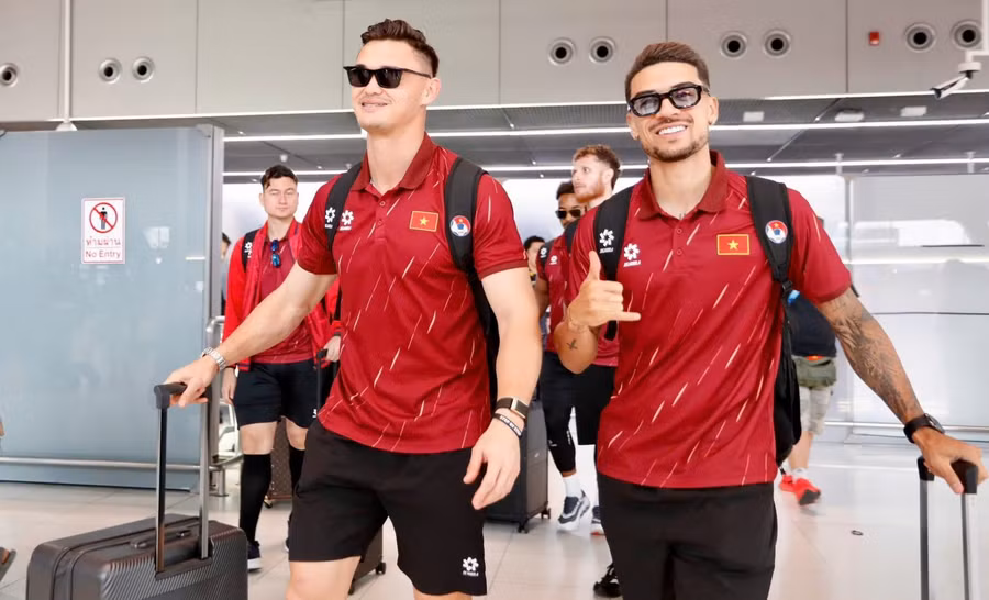 Tuyển Việt Nam sẽ đá trận chung kết lượt đi ASEAN Cup 2026 trên sân Thái Lan. Ảnh: VFF.
