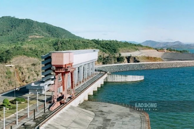 Mực nước một số hồ thủy điện ở miền Trung - Tây Nguyên ngày 28.8