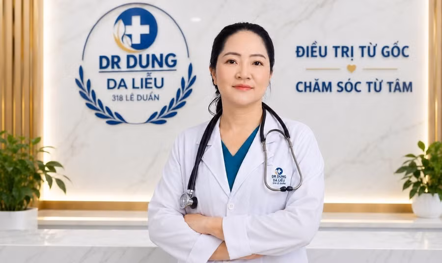 Bác sĩ Chuyên khoa I Da liễu Nguyễn Thị Kim Dung.