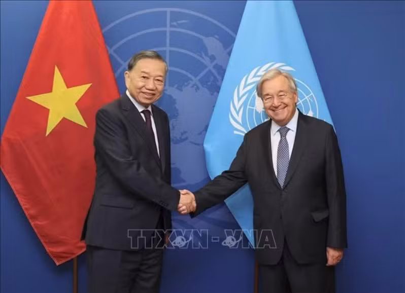 Tổng Bí thư, Chủ tịch nước Tô Lâm gặp Tổng thư ký Liên hợp quốc António Guterres. Ảnh: Thống Nhất/TTXVN screenshot-2026-09-23-at-21-15-16-tong-bi-thu-chu-tich-nuoc-to-lam-gap-tong-thu-ky-lien-hop-quoc.png