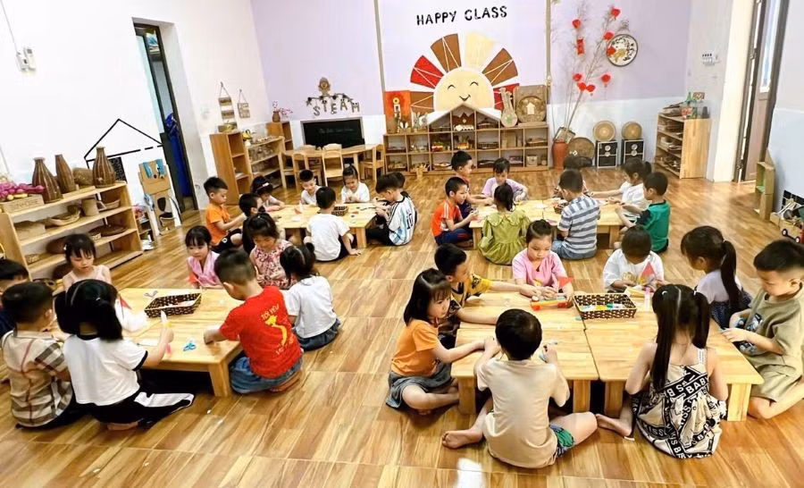 Trường Mầm non Lê Đồng xây dựng môi trường, học liệu STEAM gắn với hoạt động trải nghiệm của trẻ. mn-le-dong.jpg