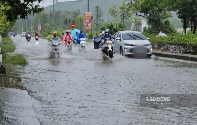 Dự báo khu vực mưa to nhất từ nay đến đêm 8.10, có nơi trên 600mm