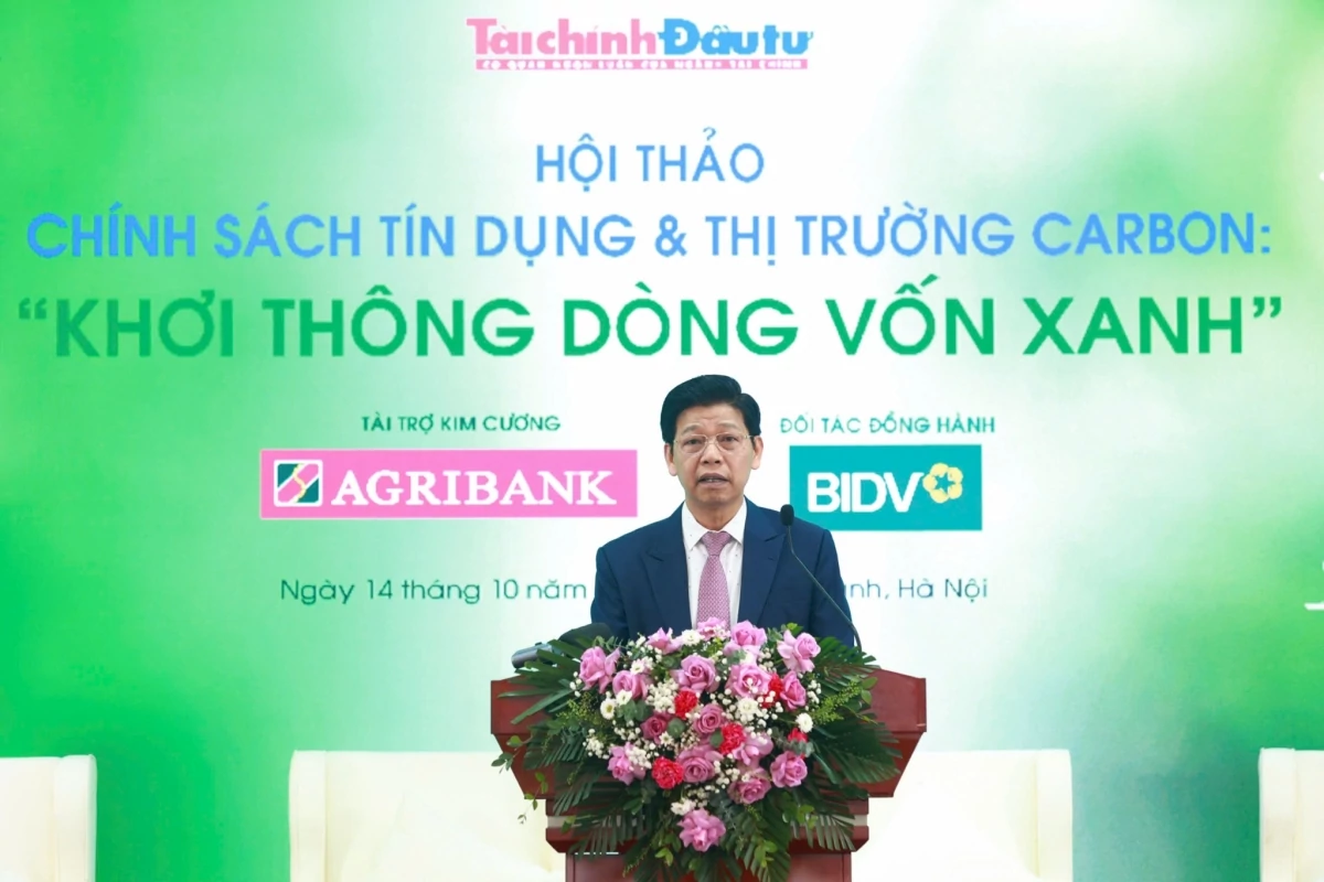 Kết nối tín dụng và thị trường carbon để khơi thông dòng vốn xanh