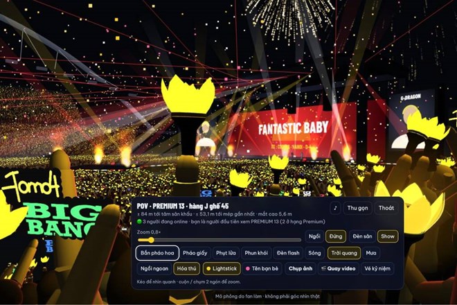 Fan BigBang dựng sơ đồ 3D giúp khán giả hình dung vị trí xem concert ở sân Mỹ Đình