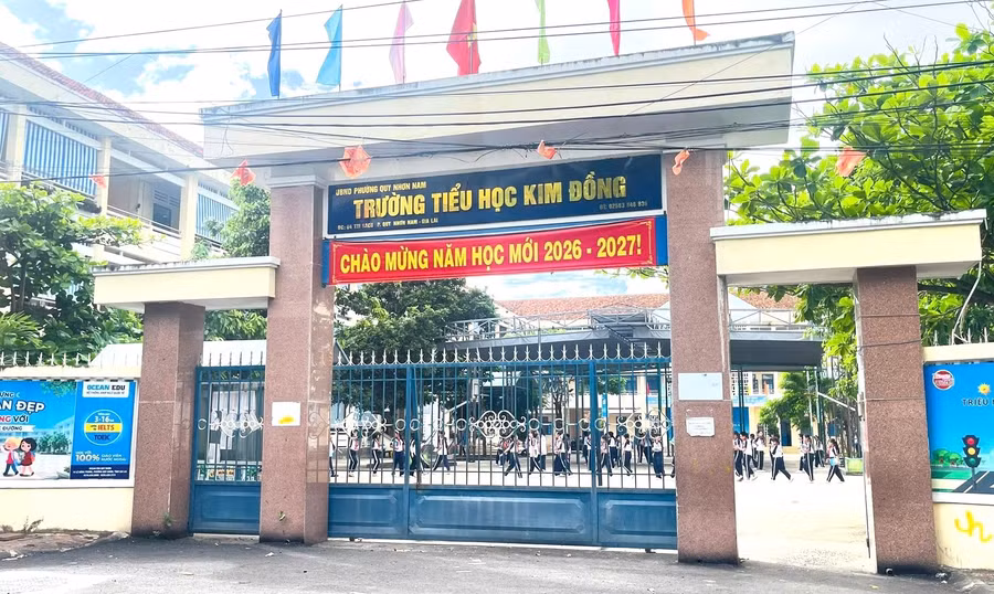 Trường Tiểu học Kim Đồng, được thành lập trên cơ sở sáp nhập Trường Tiểu học Kim Đồng và Trường Tiểu học Nguyễn Văn Cừ.